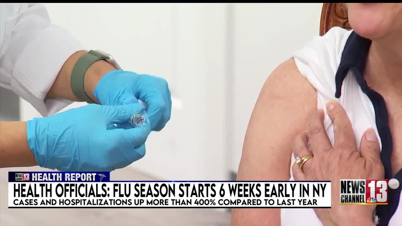 Flu season arrives early in New York, with cases and hospitalizations surging — Troy Health news