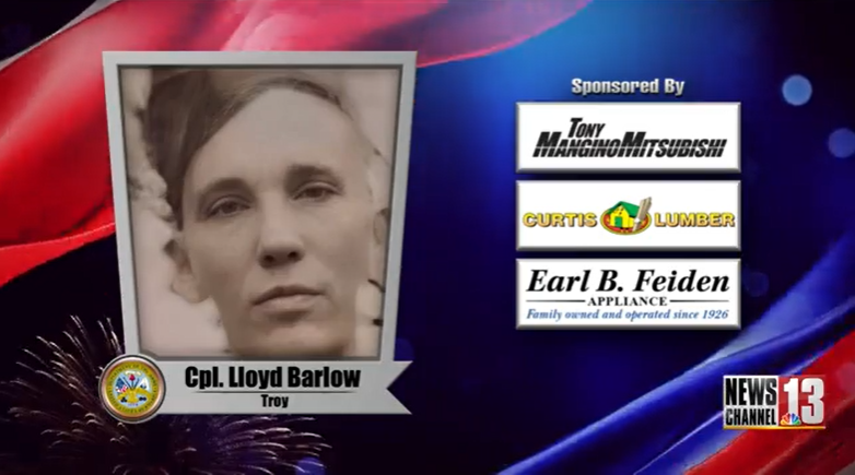 We Salute You, Lloyd Barlow — Troy Community news